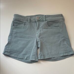 American Eagle Outfitters Sage Jean Shorts